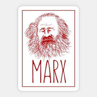 Karl Marx Sticker